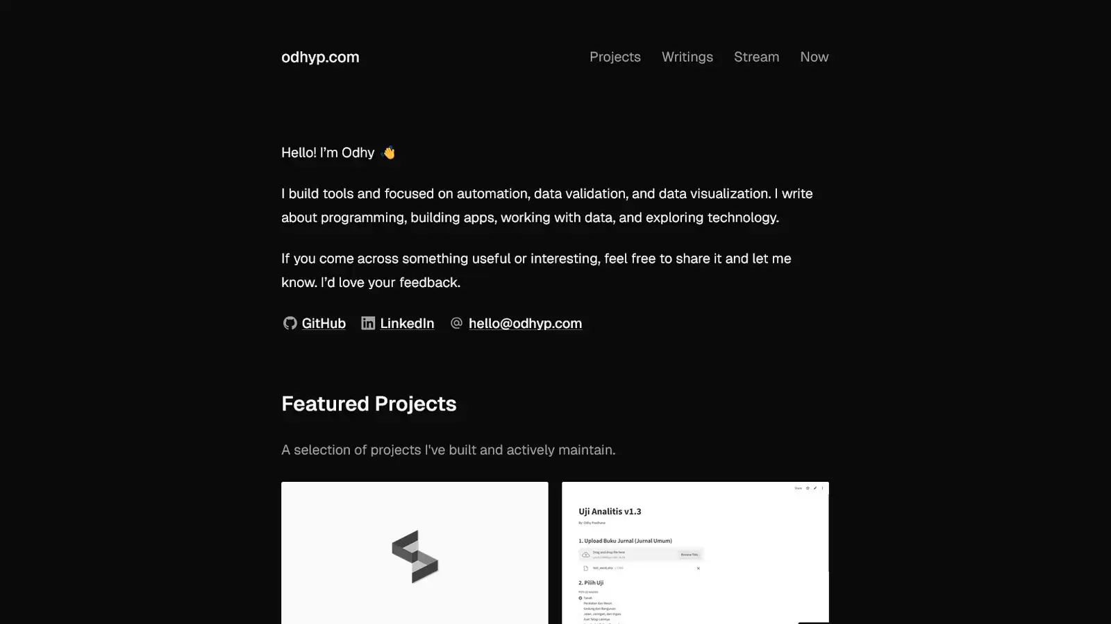 Personal Website